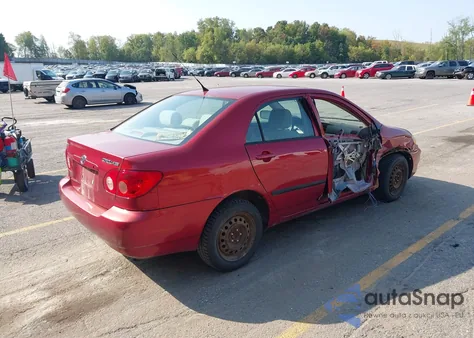 2008 Toyota Corolla Ce из США, поврежденный, VIN 2T1BR32E08C876710